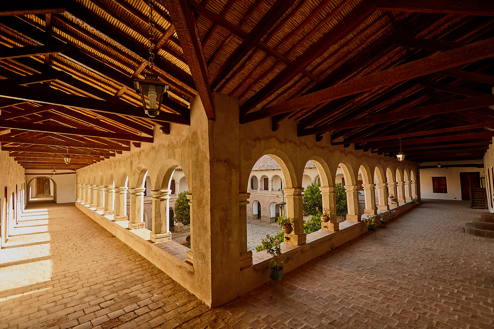 Interior del museo convento de Santa Teresa uno de los 40 sitios turísticos en la ciudad de Cochabamba